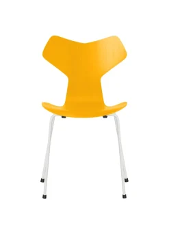 Fritz Hansen 3130 Grand Prix stol i farvet ask af Arne Jacobsen><noscript><img width=