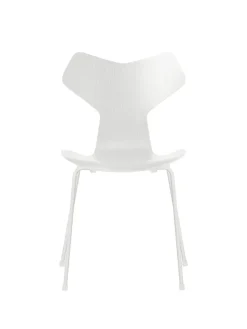 Fritz Hansen 3130 Grand Prix stol i farvet ask af Arne Jacobsen><noscript><img width=