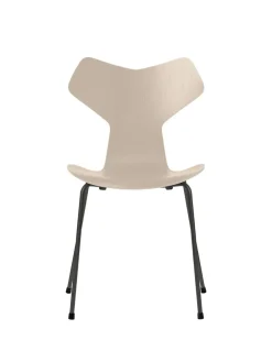 Fritz Hansen 3130 Grand Prix stol i farvet ask af Arne Jacobsen><noscript><img width=