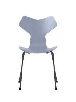 Fritz Hansen 3130 Grand Prix stol i farvet ask af Arne Jacobsen><noscript><img width=