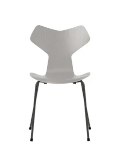 Fritz Hansen 3130 Grand Prix stol i farvet ask af Arne Jacobsen><noscript><img width=