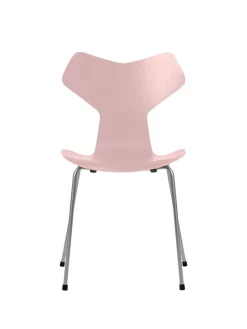 Fritz Hansen 3130 Grand Prix stol i farvet ask af Arne Jacobsen><noscript><img width=