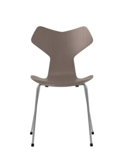 Fritz Hansen 3130 Grand Prix stol i farvet ask af Arne Jacobsen><noscript><img width=