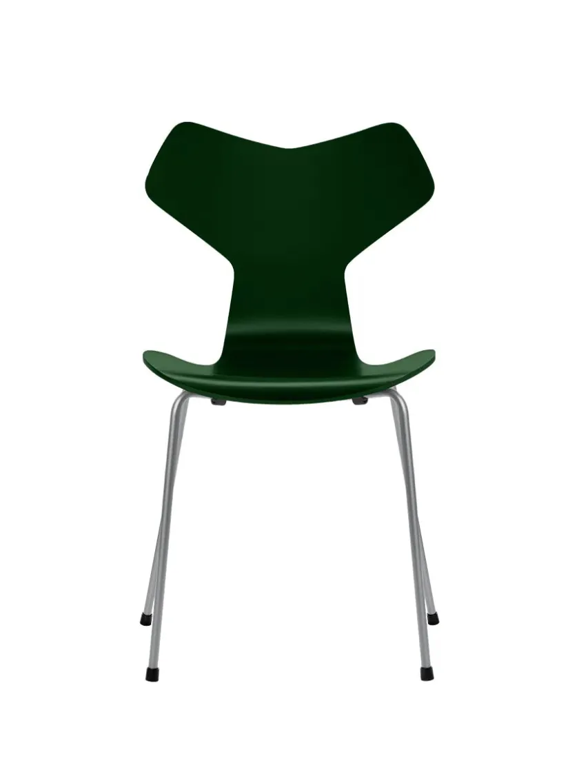 Fritz Hansen 3130 Grand Prix stol lakeret af Arne Jacobsen> Spisebordsstole