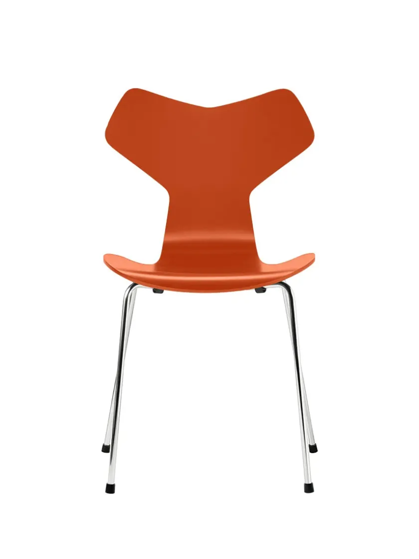 Fritz Hansen 3130 Grand Prix stol lakeret af Arne Jacobsen> Spisebordsstole