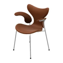 Fritz Hansen 3208 Liljen med armlæn af Arne Jacobsen><noscript><img width=