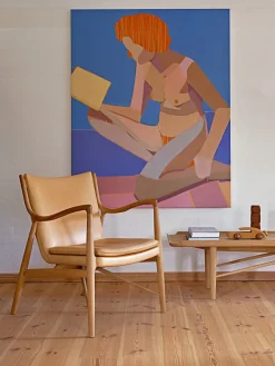 House of Finn Juhl 45 Lænestol, eg klar olie af Finn Juhl> Loungestole|Lænestole