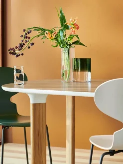 Fritz Hansen 3101 Myren Stol i farvet ask af Arne Jacobsen><noscript><img width=