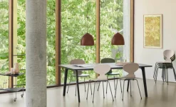 Fritz Hansen 3101 Myren Stol i farvet ask af Arne Jacobsen><noscript><img width=