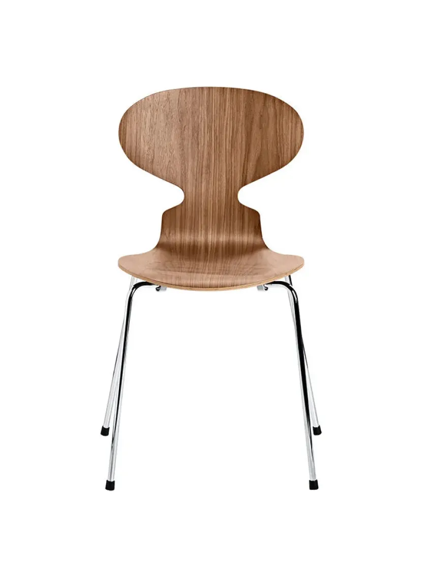 Fritz Hansen 3101 Myren Stol i natur finer af Arne Jacobsen> Spisebordsstole