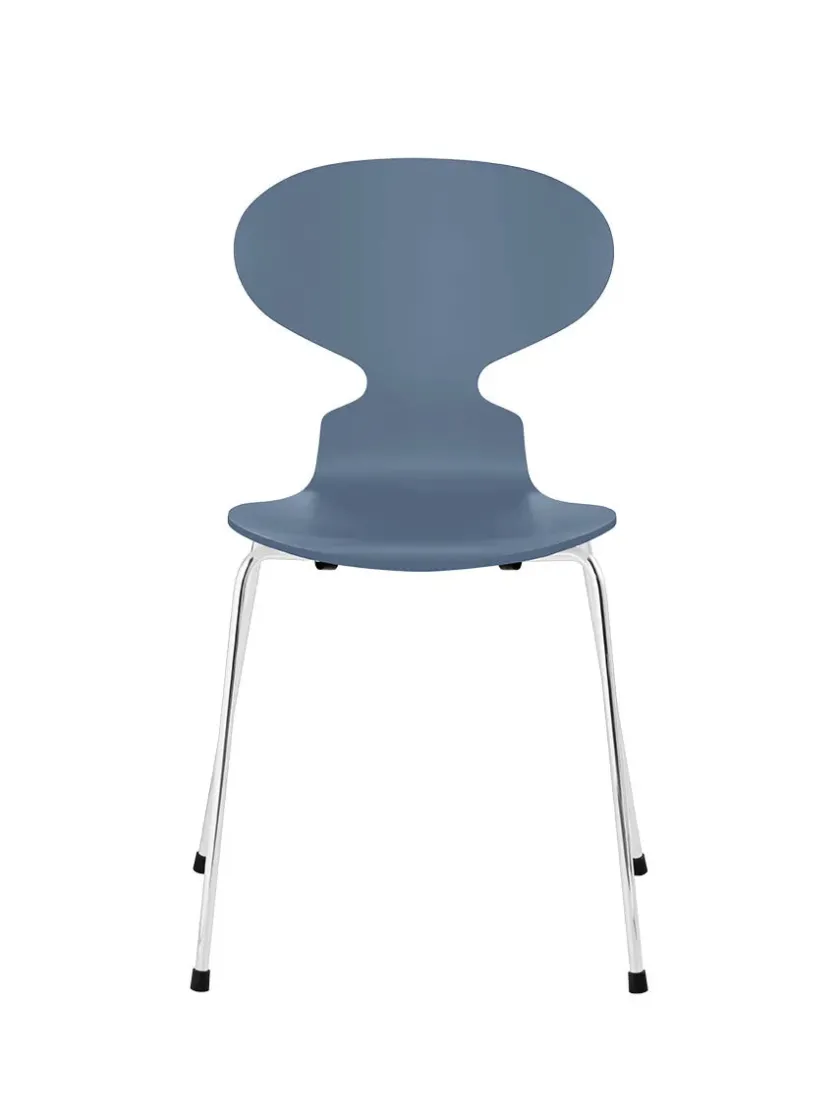 Fritz Hansen 3101 Myren Stol lakeret af Arne Jacobsen> Spisebordsstole
