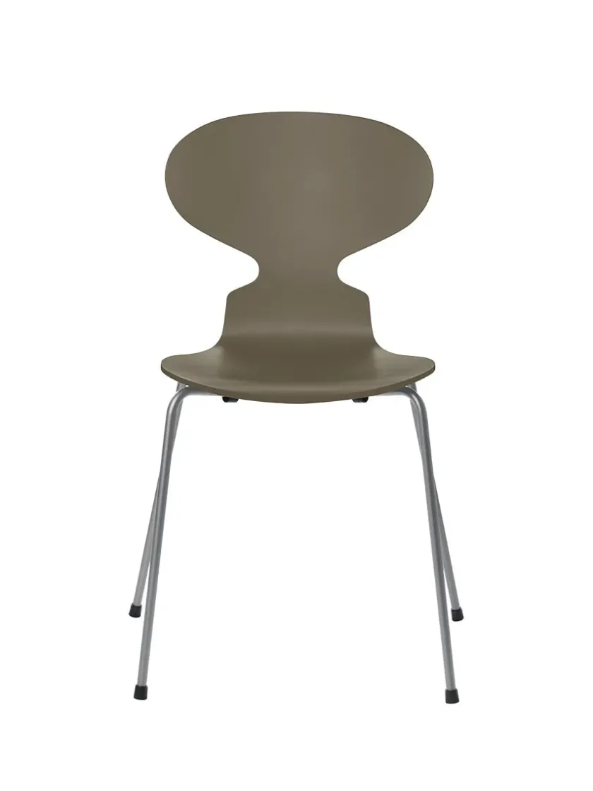 Fritz Hansen 3101 Myren Stol lakeret af Arne Jacobsen> Spisebordsstole
