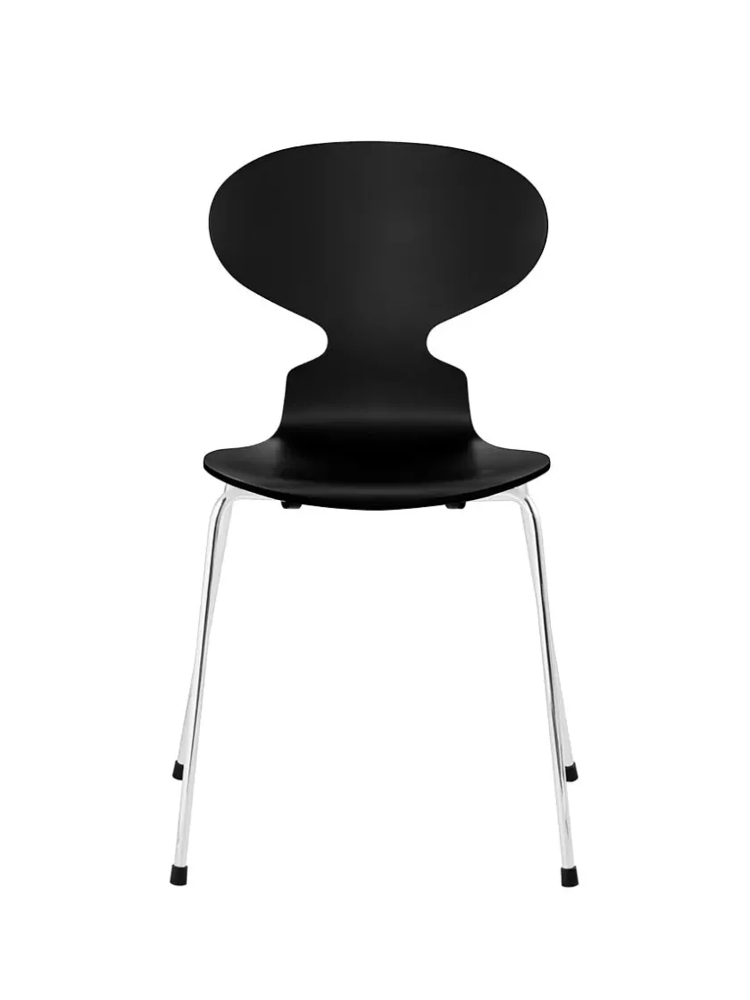 Fritz Hansen 3101 Myren Stol lakeret af Arne Jacobsen> Spisebordsstole
