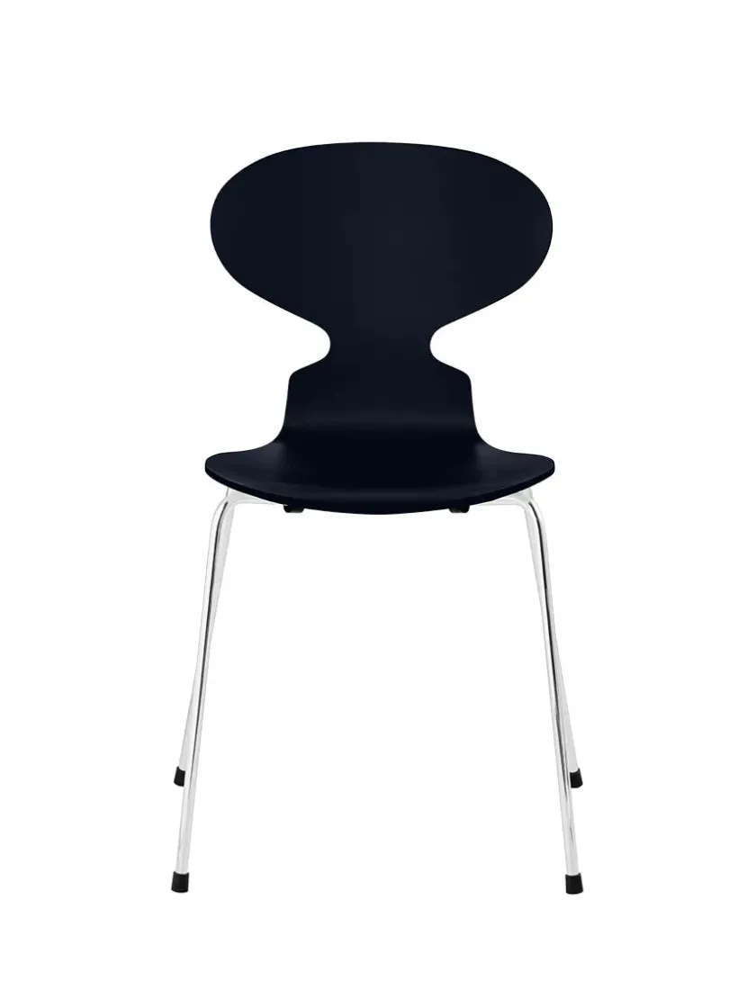 Fritz Hansen 3101 Myren Stol lakeret af Arne Jacobsen> Spisebordsstole