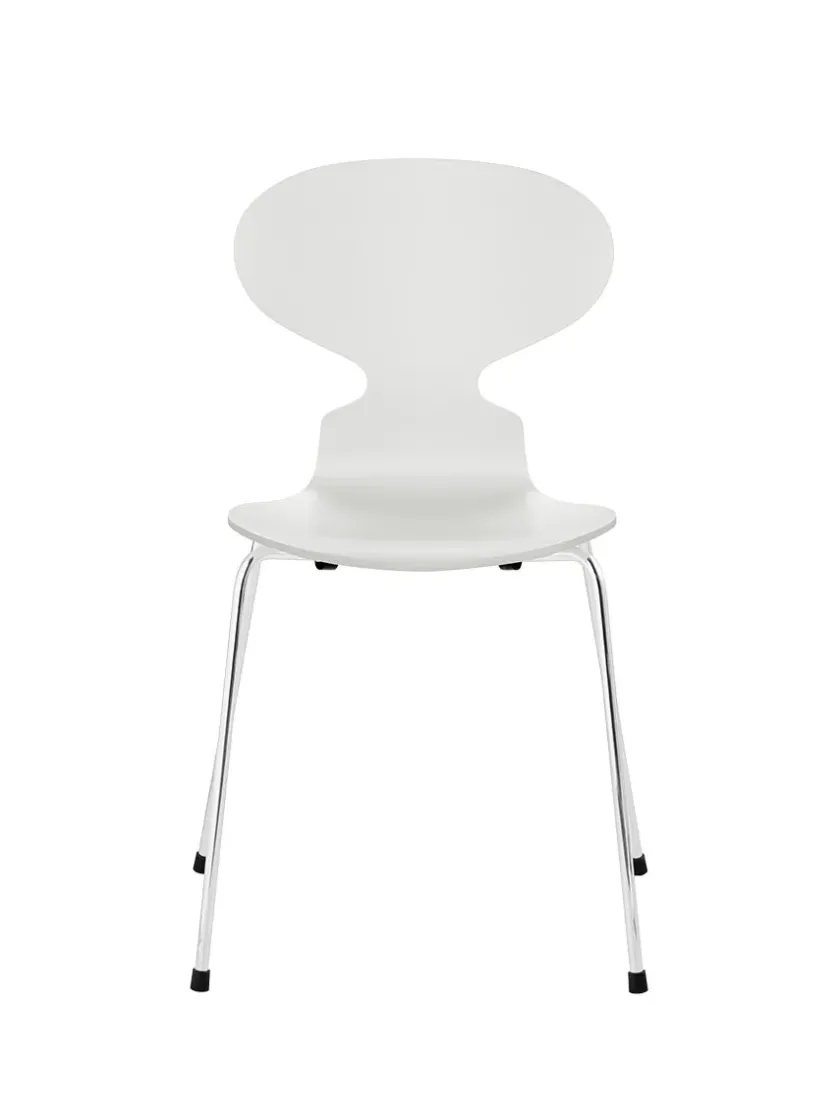 Fritz Hansen 3101 Myren Stol lakeret af Arne Jacobsen> Spisebordsstole