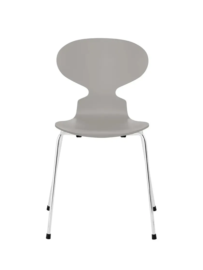 Fritz Hansen 3101 Myren Stol lakeret af Arne Jacobsen> Spisebordsstole