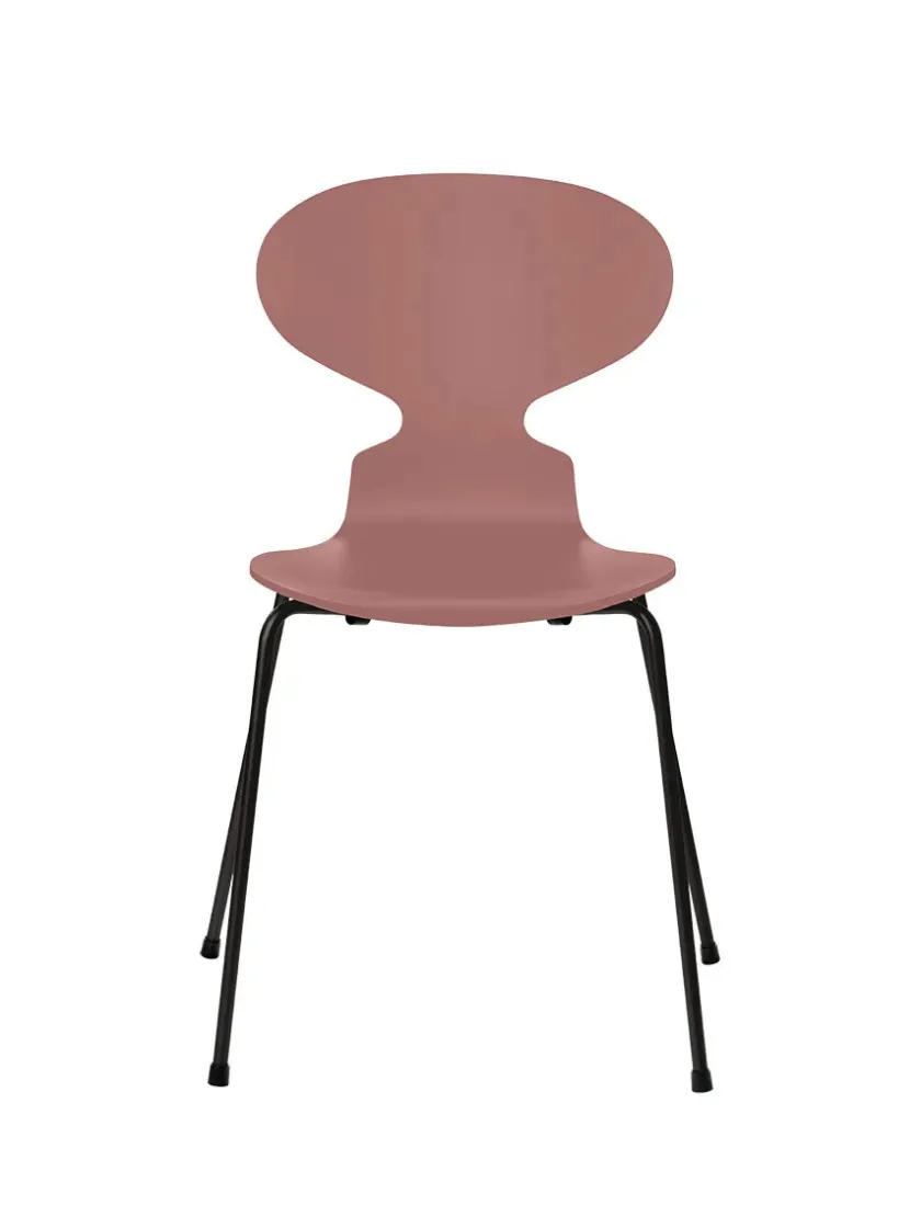 Fritz Hansen 3101 Myren Stol lakeret af Arne Jacobsen> Spisebordsstole
