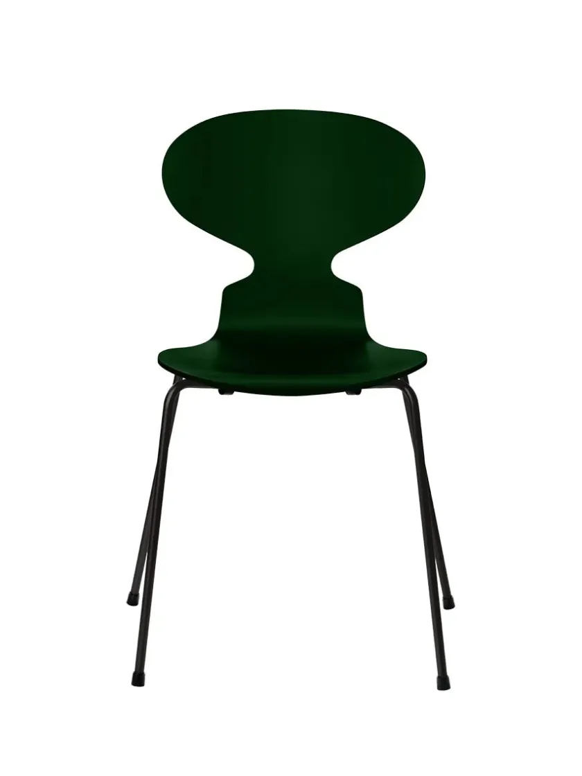 Fritz Hansen 3101 Myren Stol lakeret af Arne Jacobsen> Spisebordsstole