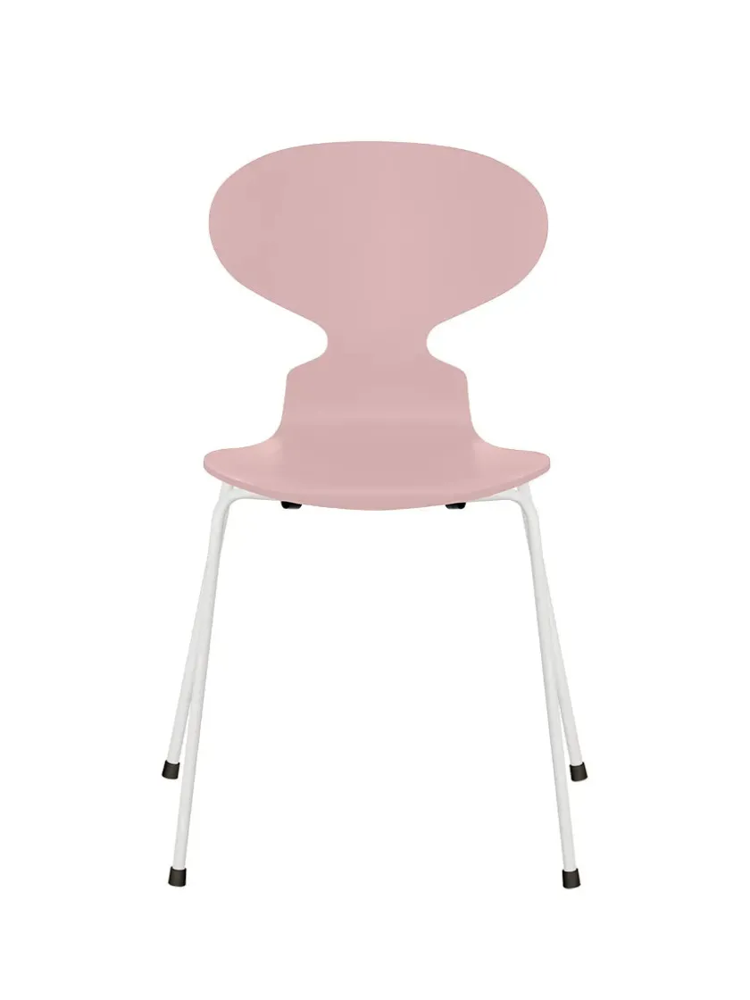 Fritz Hansen 3101 Myren Stol lakeret af Arne Jacobsen> Spisebordsstole