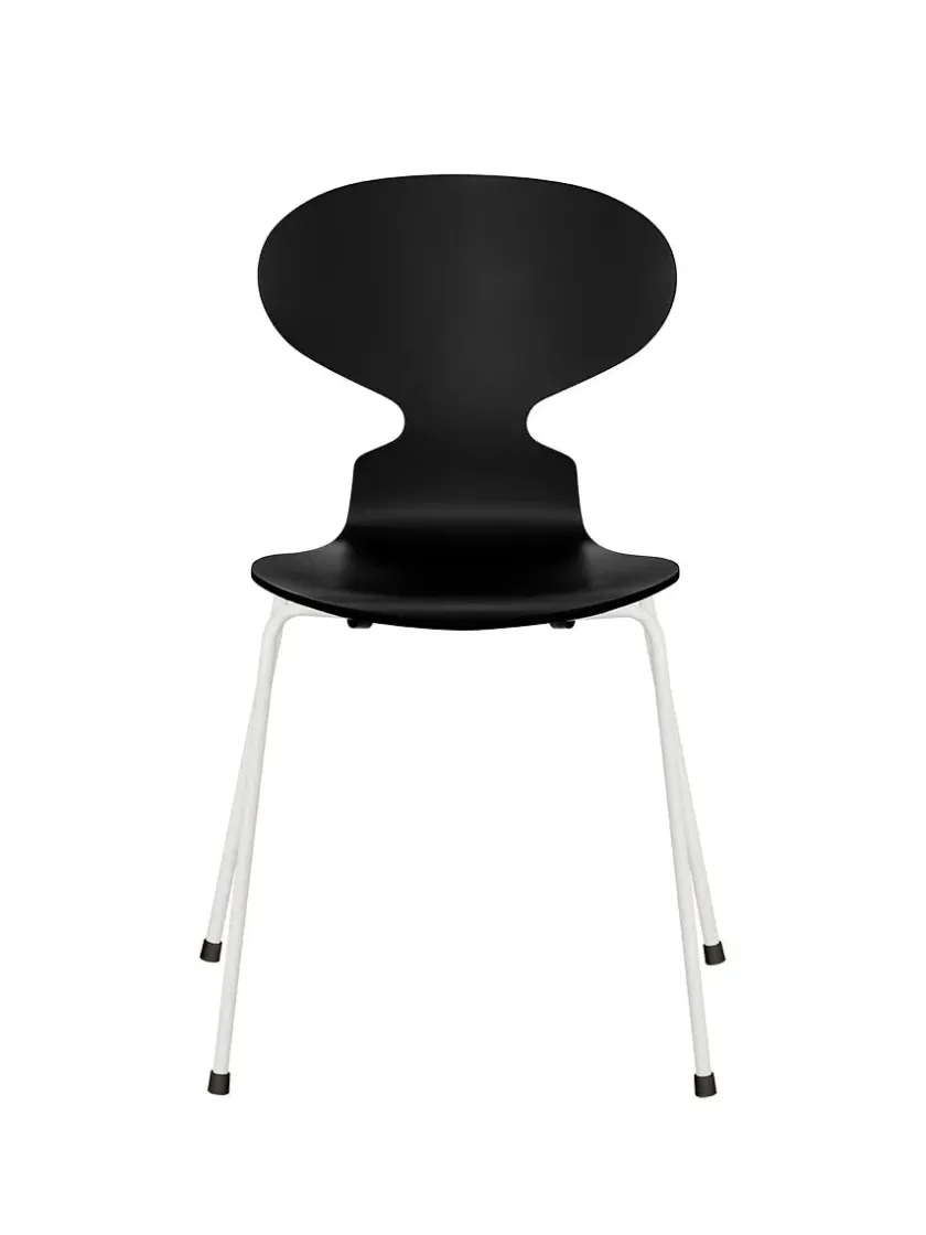 Fritz Hansen 3101 Myren Stol lakeret af Arne Jacobsen> Spisebordsstole