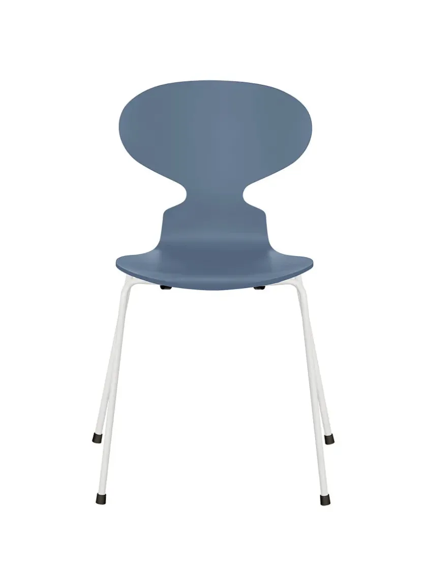 Fritz Hansen 3101 Myren Stol lakeret af Arne Jacobsen> Spisebordsstole