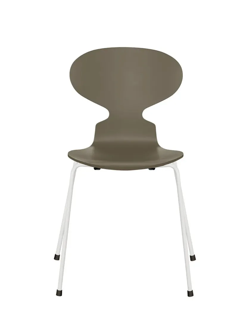 Fritz Hansen 3101 Myren Stol lakeret af Arne Jacobsen> Spisebordsstole