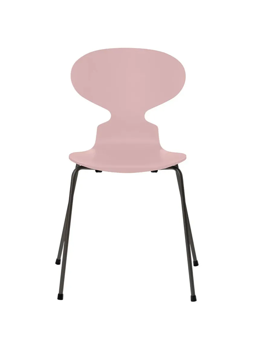 Fritz Hansen 3101 Myren Stol lakeret af Arne Jacobsen> Spisebordsstole