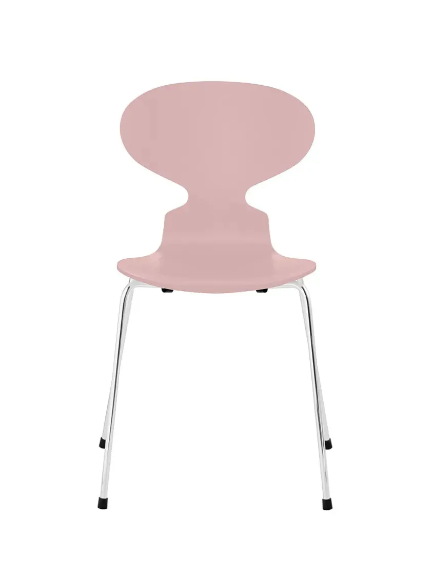 Fritz Hansen 3101 Myren Stol lakeret af Arne Jacobsen> Spisebordsstole