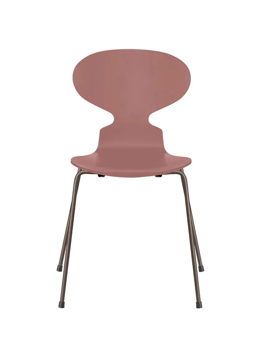 Fritz Hansen 3101 Myren Stol lakeret af Arne Jacobsen> Spisebordsstole