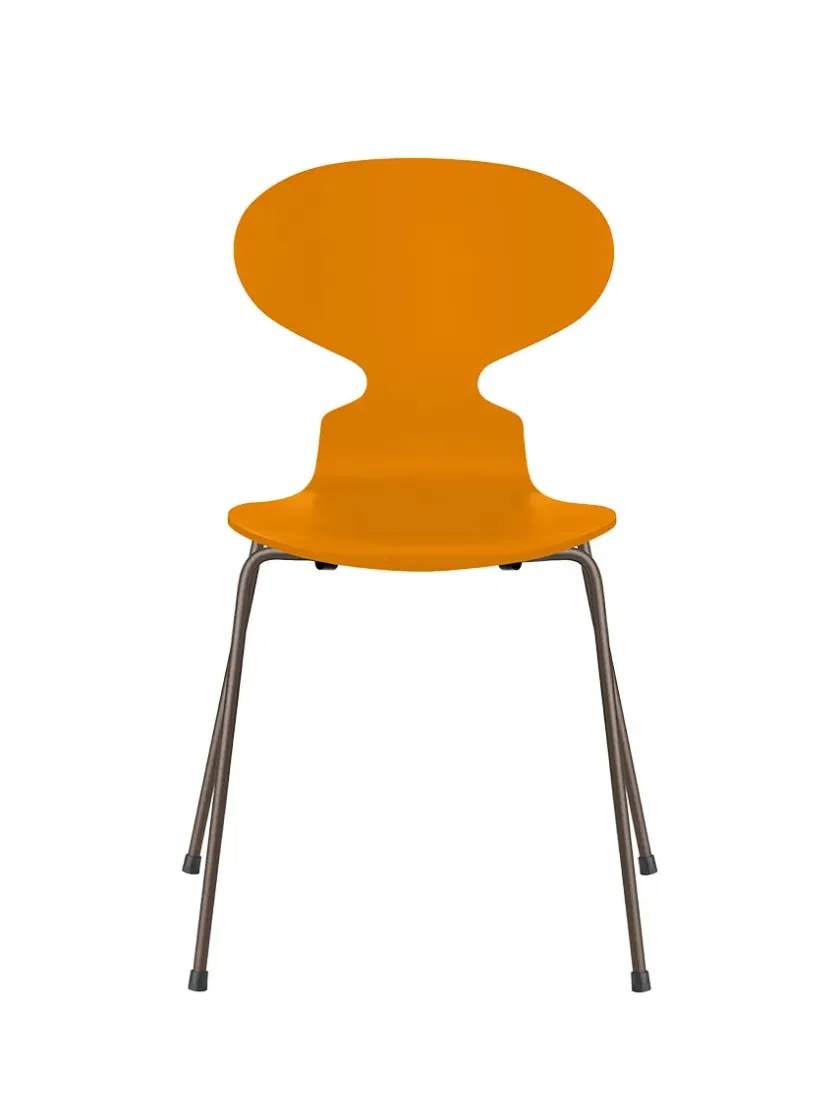 Fritz Hansen 3101 Myren Stol lakeret af Arne Jacobsen> Spisebordsstole