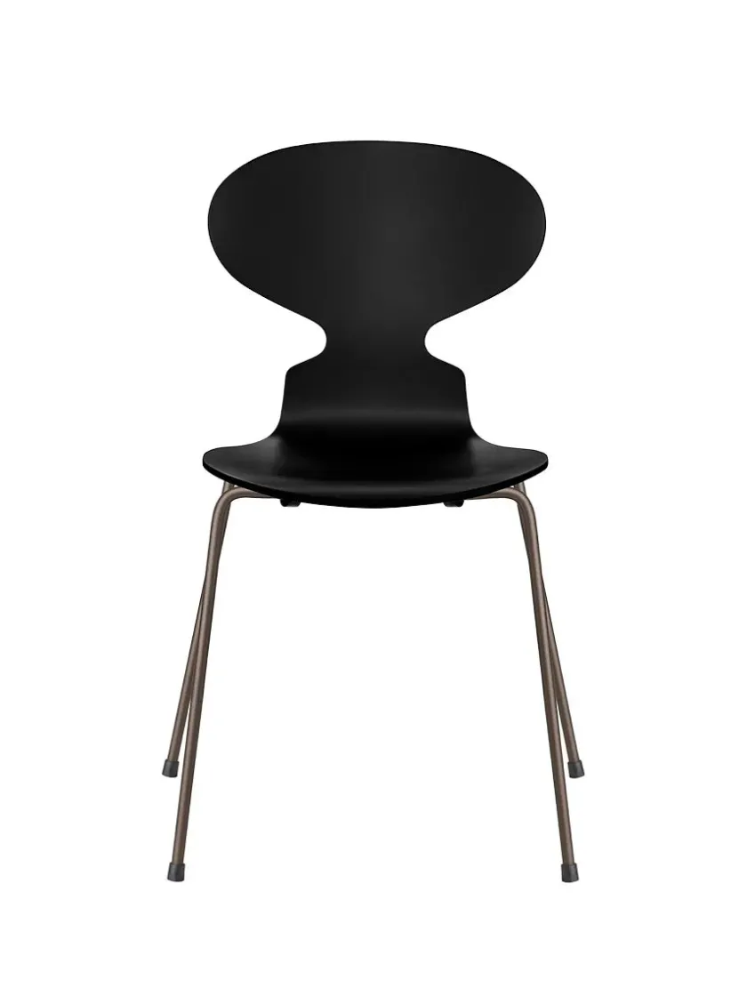 Fritz Hansen 3101 Myren Stol lakeret af Arne Jacobsen> Spisebordsstole