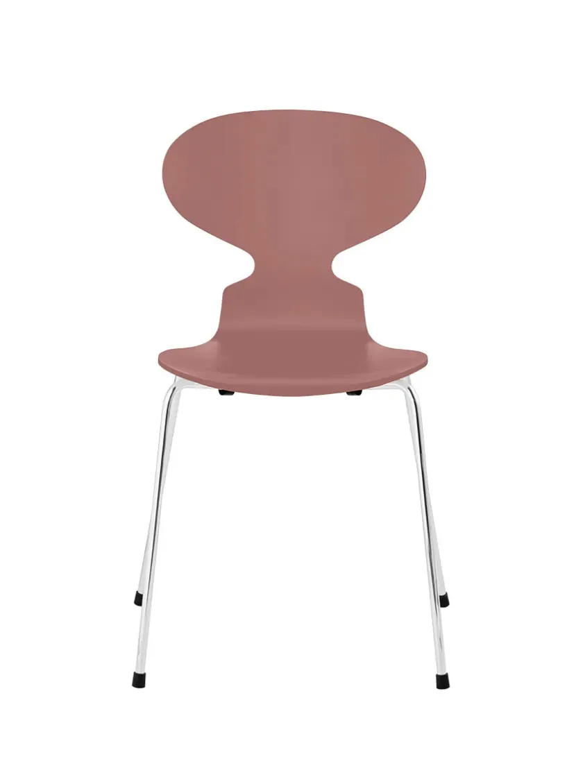 Fritz Hansen 3101 Myren Stol lakeret af Arne Jacobsen> Spisebordsstole