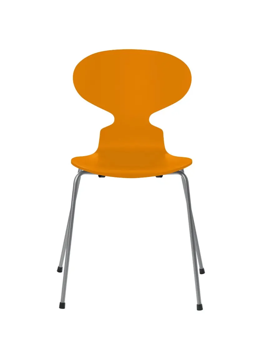 Fritz Hansen 3101 Myren Stol lakeret af Arne Jacobsen> Spisebordsstole