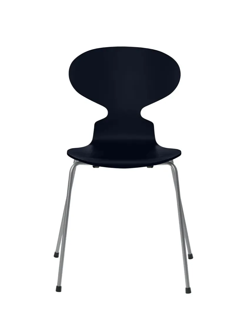 Fritz Hansen 3101 Myren Stol lakeret af Arne Jacobsen> Spisebordsstole