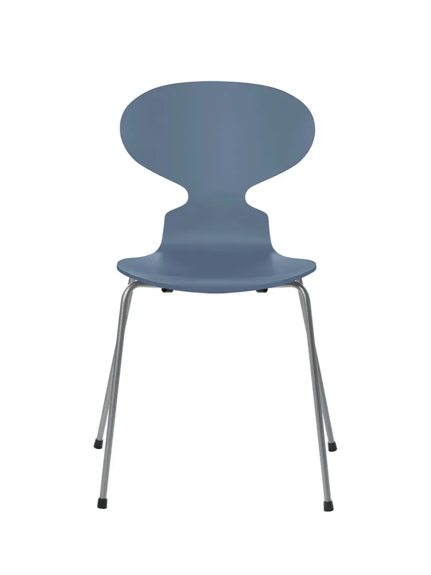 Fritz Hansen 3101 Myren Stol lakeret af Arne Jacobsen> Spisebordsstole