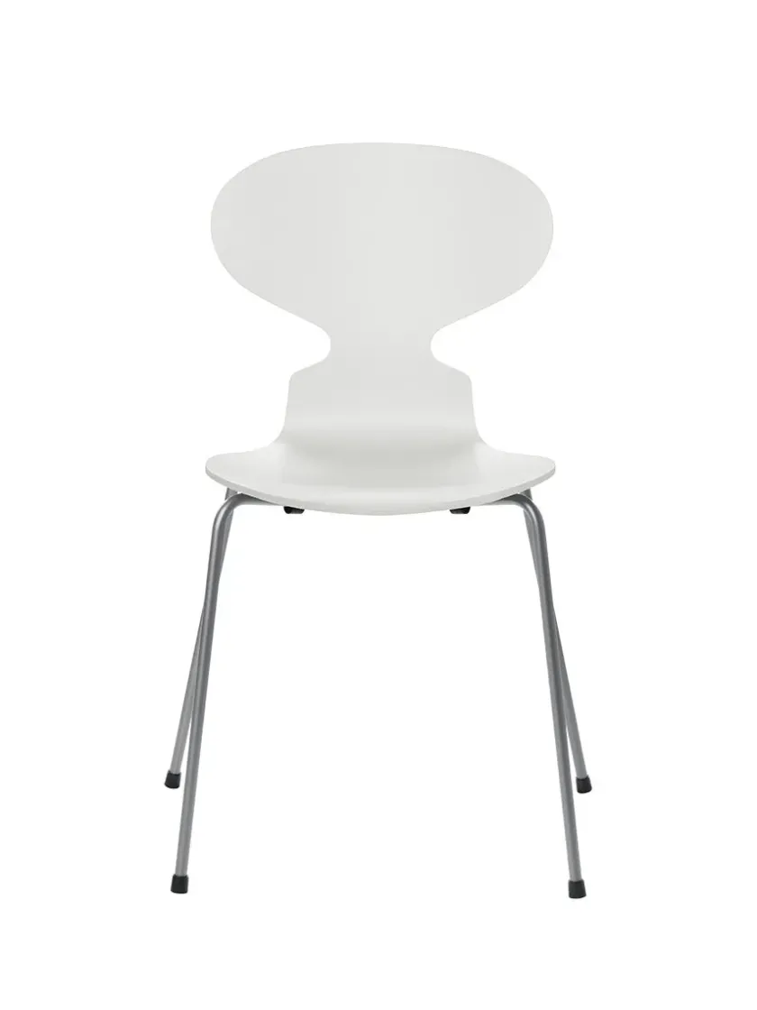 Fritz Hansen 3101 Myren Stol lakeret af Arne Jacobsen> Spisebordsstole