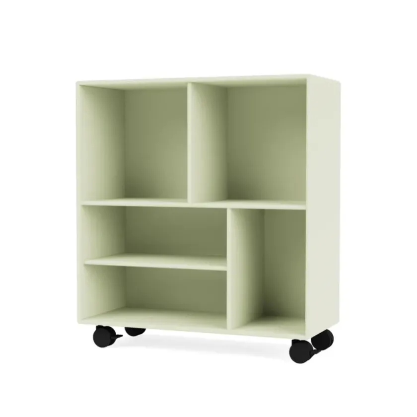 Montana 1619 reol inkl. hjul fra> Reoler