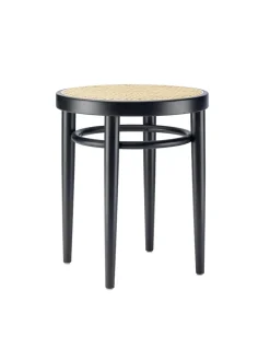 Thonet 214 RH Skammel, sort fra> Skamler