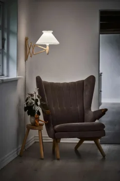 Le Klint 224-6 Sax Væglampe Jubilæumsudgave, light oak fra> Væglamper|Spots
