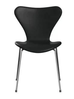 Fritz Hansen 3107 Serie 7, fuldpolstret af Arne Jacobsen> Spisebordsstole