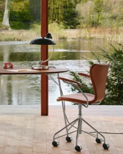 Fritz Hansen 3217 Serie 7 Kontorstol af Arne Jacobsen> Kontorstole