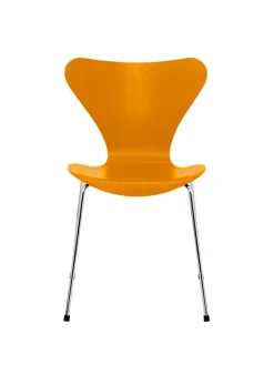 Fritz Hansen 3107 Serie 7 stol i farvet ask af Arne Jacobsen><noscript><img width=