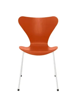 Fritz Hansen 3107 Serie 7 stol i farvet ask af Arne Jacobsen><noscript><img width=
