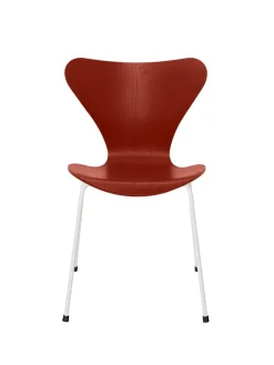 Fritz Hansen 3107 Serie 7 stol i farvet ask af Arne Jacobsen><noscript><img width=