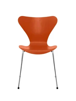 Fritz Hansen 3107 Serie 7 stol i farvet ask af Arne Jacobsen><noscript><img width=