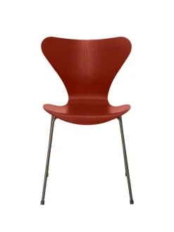 Fritz Hansen 3107 Serie 7 stol i farvet ask af Arne Jacobsen><noscript><img width=