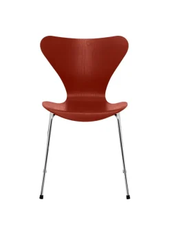 Fritz Hansen 3107 Serie 7 stol i farvet ask af Arne Jacobsen><noscript><img width=