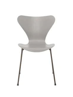 Fritz Hansen 3107 Serie 7 stol i farvet ask af Arne Jacobsen><noscript><img width=