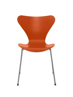 Fritz Hansen 3107 Serie 7 stol i farvet ask af Arne Jacobsen><noscript><img width=