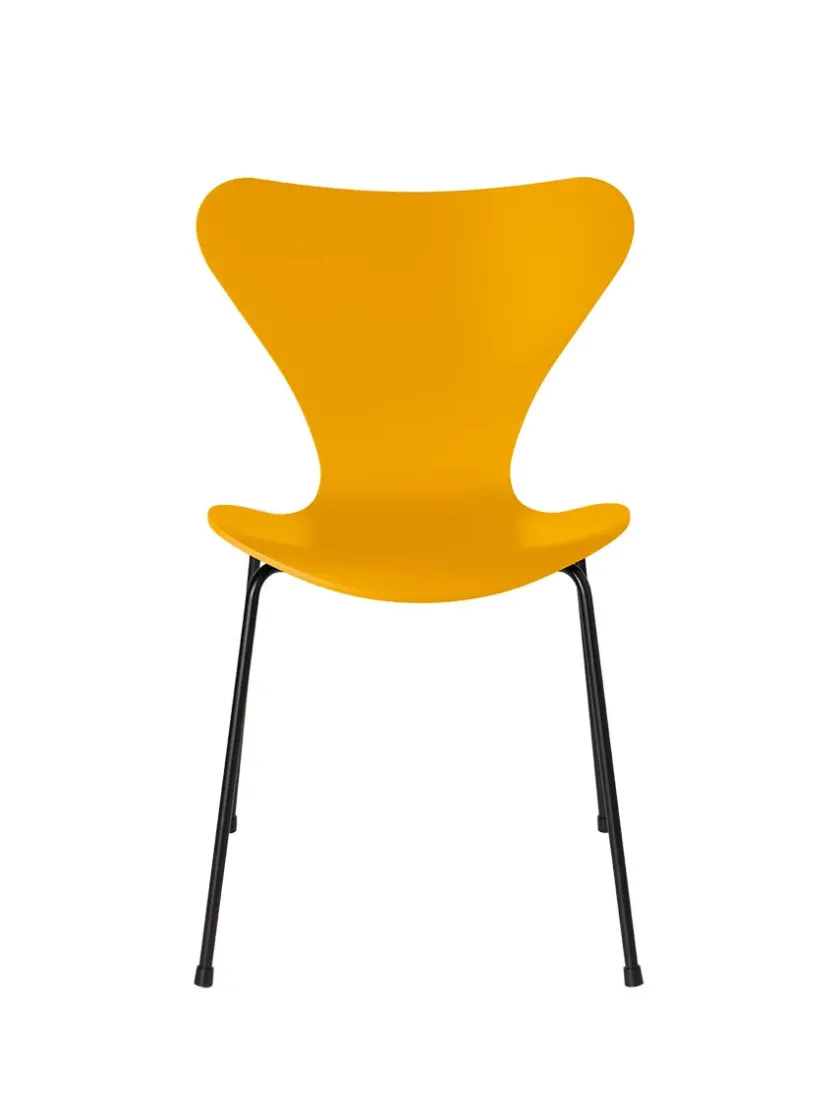 Fritz Hansen 3107 Serie 7 stol lakeret af Arne Jacobsen> Spisebordsstole